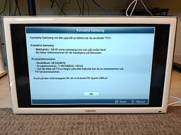 Samsung 32" Vit