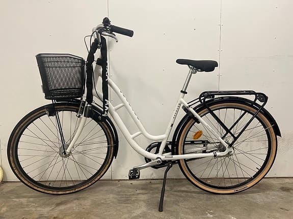 Monark Margareta Original cykel 52 cm 26" vit unisex