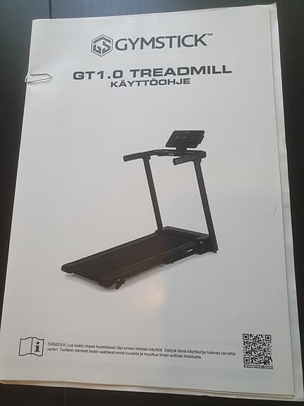 Titan GT1.0 löpband svart