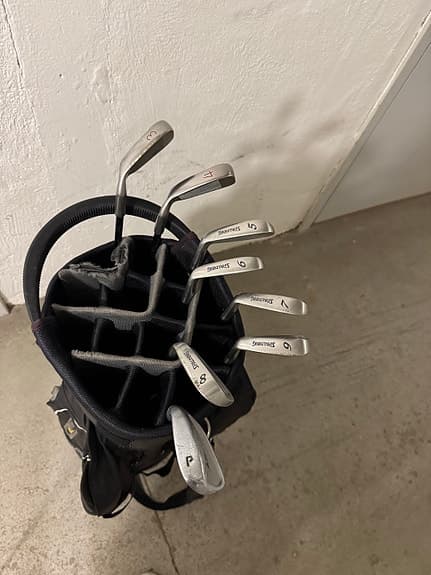 Golfset + vattentät bag