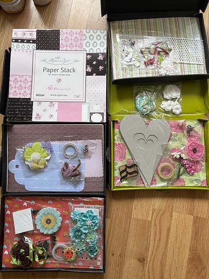 Pyssel, scrapbooking