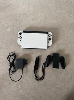 Nintendo Switch OLED spelkonsol vit