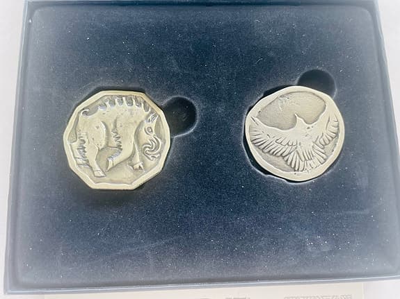 The Hobbit Dwarven Treasure Coin Set samlarmynt med äkthetsintyg