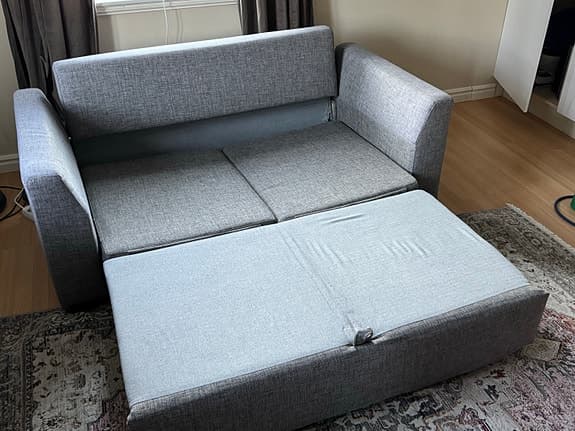 Bäddsoffa 2-sits 130x200 bytes