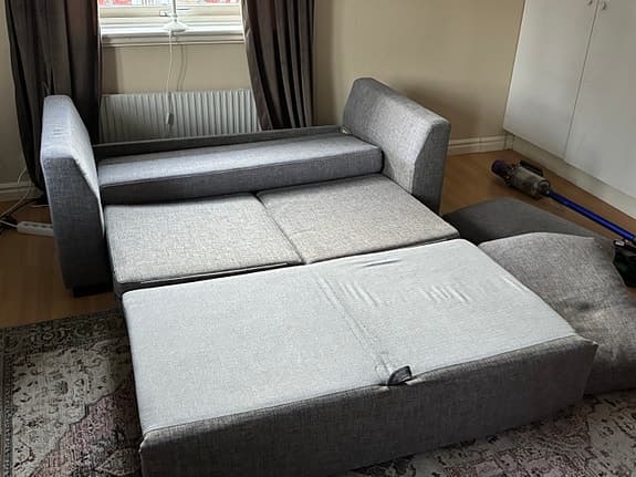 Bäddsoffa 2-sits 130x200 bytes