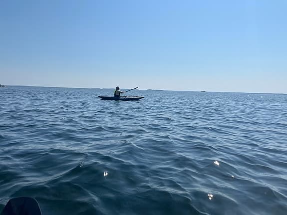 2 st uppblåsbara kajaker, FitNord Seal One, nyskick