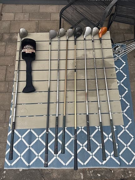 Paketpris! Klassiska golfklubbor (Callaway, TaylorMade m.fl.)