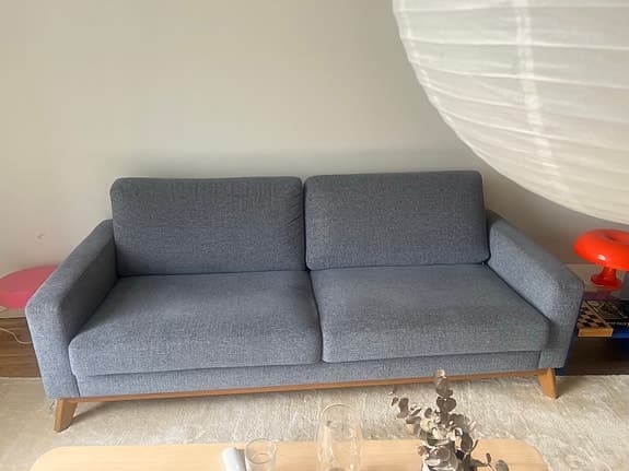Snyggt, mjuk och fräsch 3-sits designer soffa