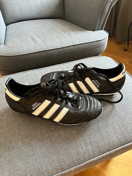 Adidas Mundial Team fotbollsskor svart/vit herr storlek 40