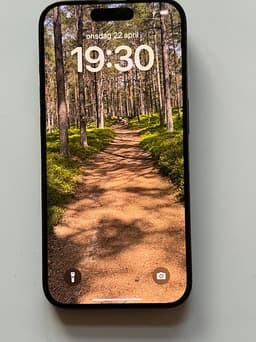 Apple iPhone 15 Pro smartphone 128 GB svart