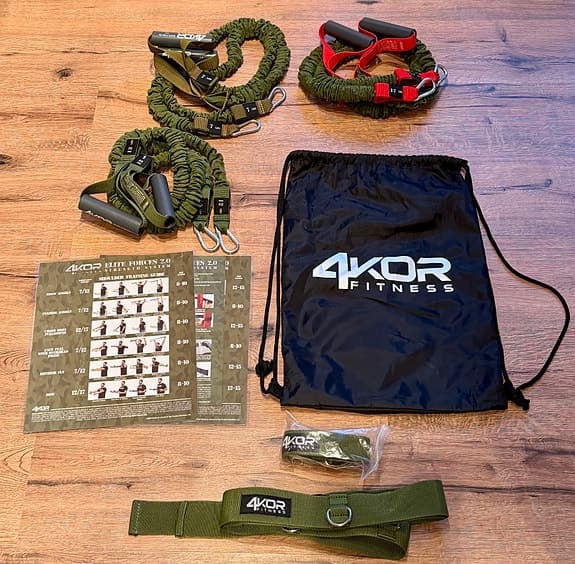 4KOR Fitness Elite Forces 2.0 träningsband set