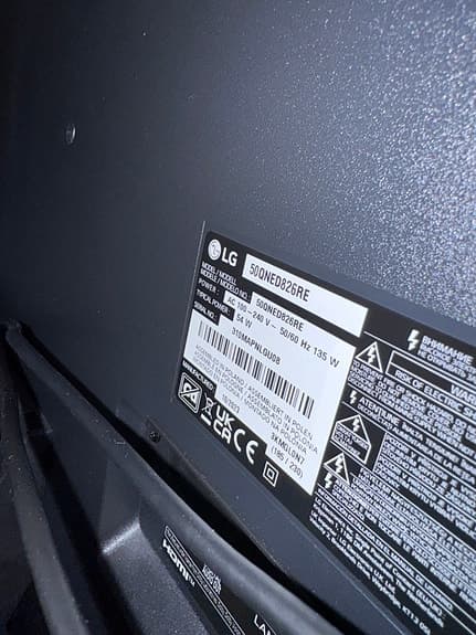 LG TV 50 tum, 120Hz
