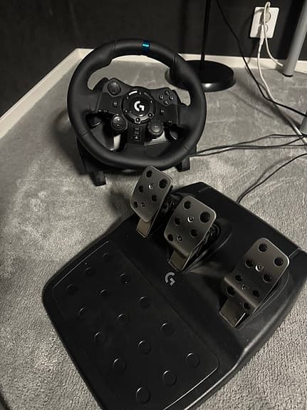 Logitech G920 ratt och pedaler svart