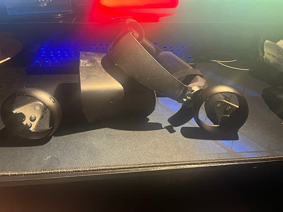 Oculus Rift S VR-headset med handkontroller svart