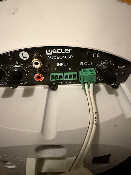 Ecler aktiva högtalare