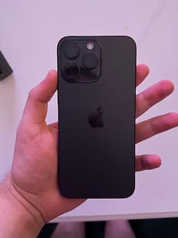 Apple iPhone 15 Pro Max 256 GB svart