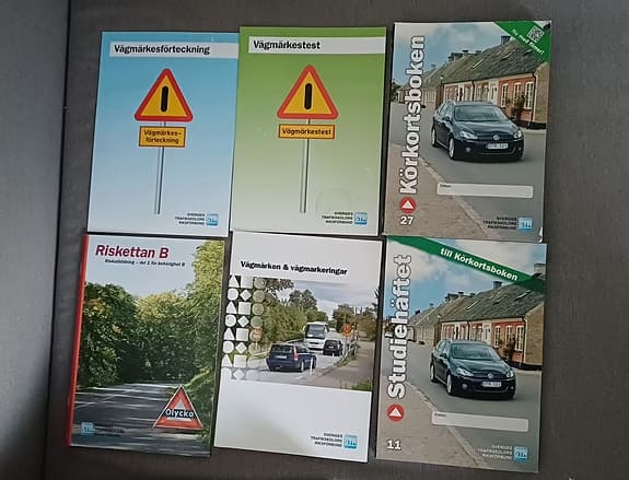 STR Korkortsboken och kurslitteratur paket övrig kurslitteratur