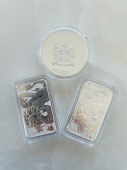 Silvermynt 3 oz