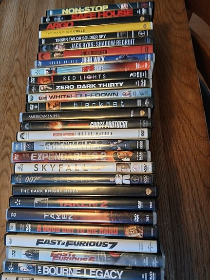 28 st dvd med actiontema