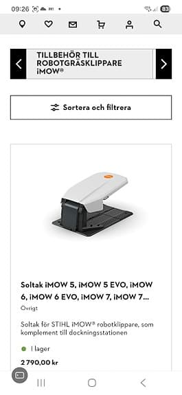 Robotgräsklippare