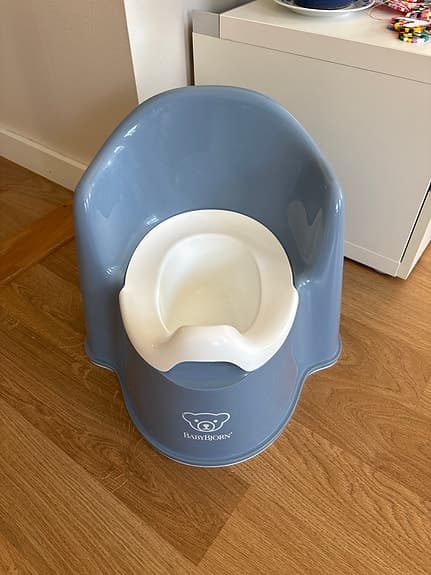 Babybjörn Potta Blå/grå