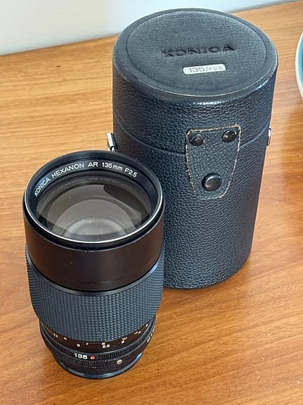 Konica Hexanon AR 135mm f/2.5
