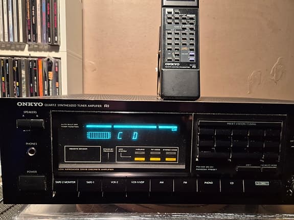 ONKYO TX-830 förstärkare Made in Japan inkl fjärr
