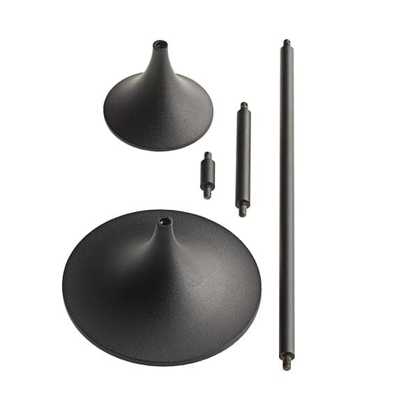 Design - Tre st svarta ljusstakar från danska Karakter i modellen Jazz