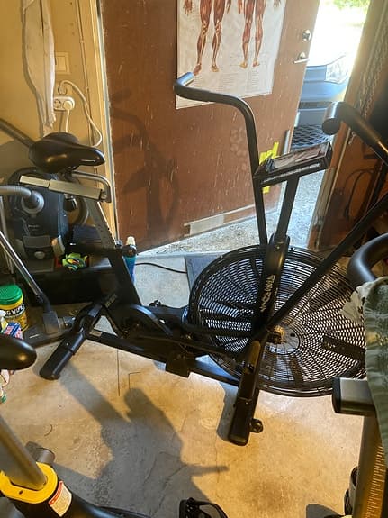 Assault AirBike motionscykel svart