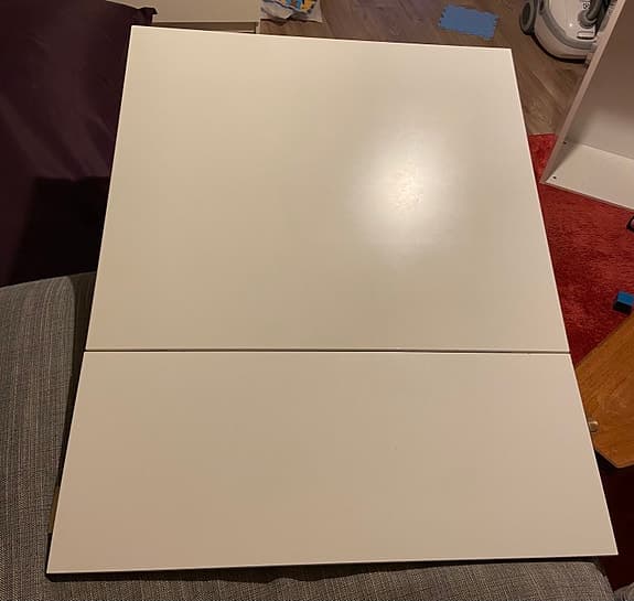 String fällbord vitt