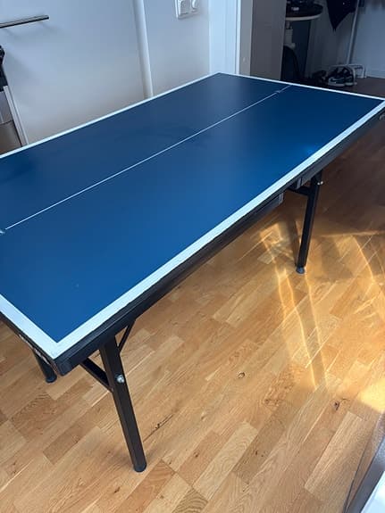 Mini TT bordtennisbord blå