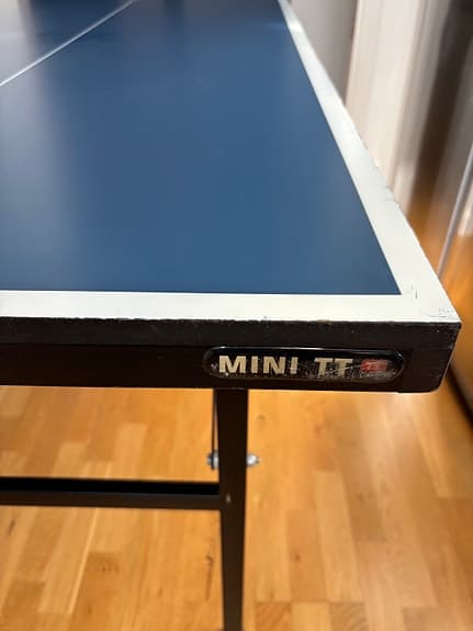 Mini TT bordtennisbord blå