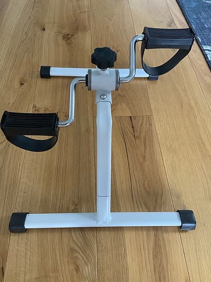 Träningspedal minibike vit