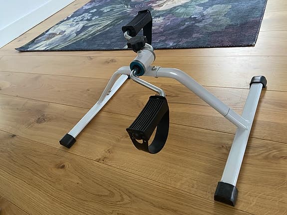 Träningspedal minibike vit