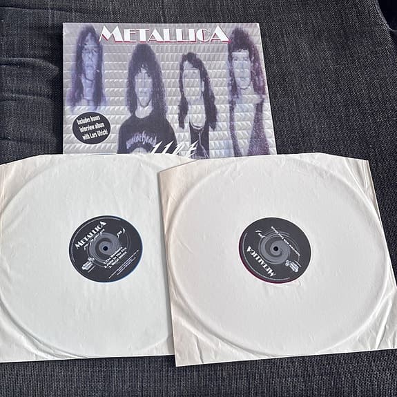 METALLICA LIVE the early days. 2 x LP.  Blå /Röd vinyl. CRANCHLP1