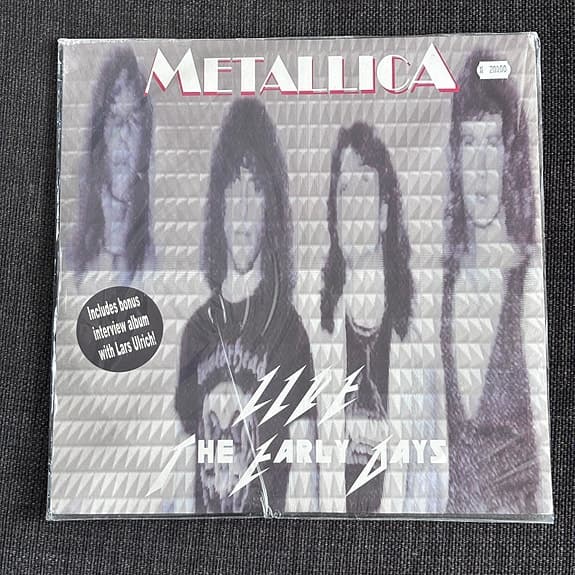 METALLICA LIVE the early days. 2 x LP.  Blå /Röd vinyl. CRANCHLP1