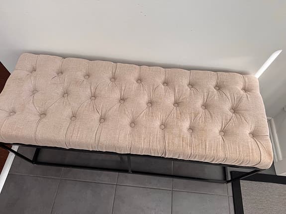 Bänk till hallen från Ellos