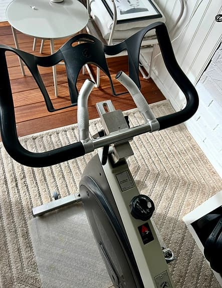 Body Bike motionscykel grå/svart - Prissänkt