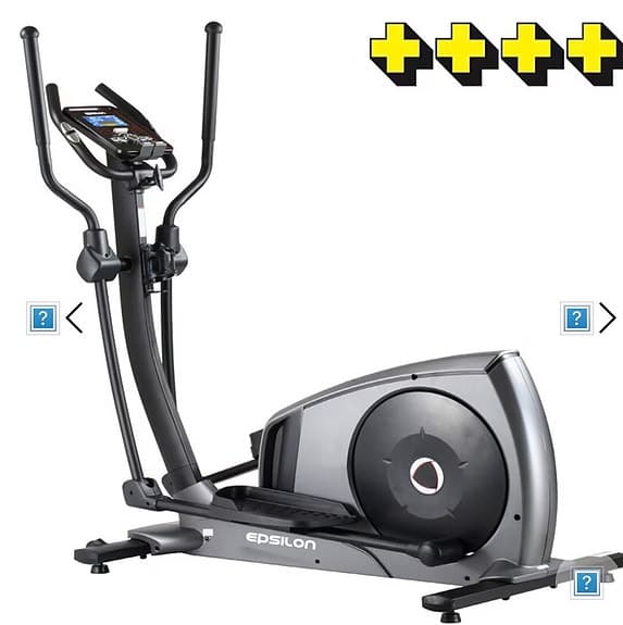 Epsilon crosstrainer elektronisk motståndsreglering 16 nivåer