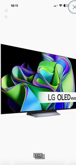 77" 4K OLED evo smart-TV extremt fin. Bäst pris i Sverige just nu