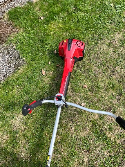Meec röjsåg bensindriven röd