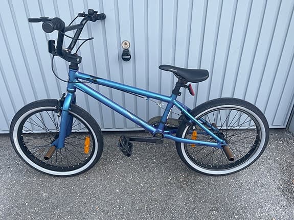 BMX barncykel 20" blå