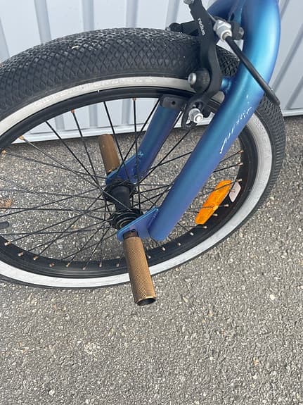 BMX barncykel 20" blå