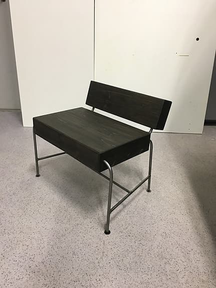 Pall låg stol