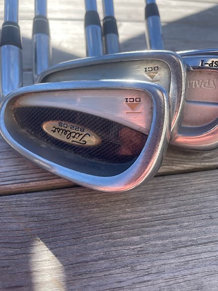 Golfset järn 5–Pw – Titleist & Spalding