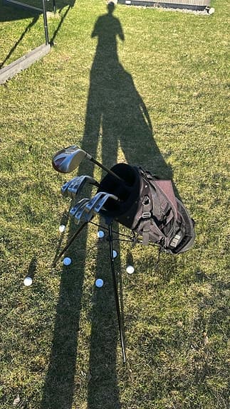 Komplett nybörjar Golfset vänster