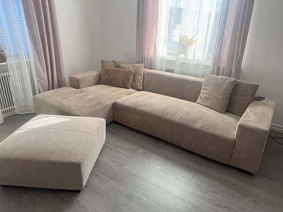 Soffa Manchester beige