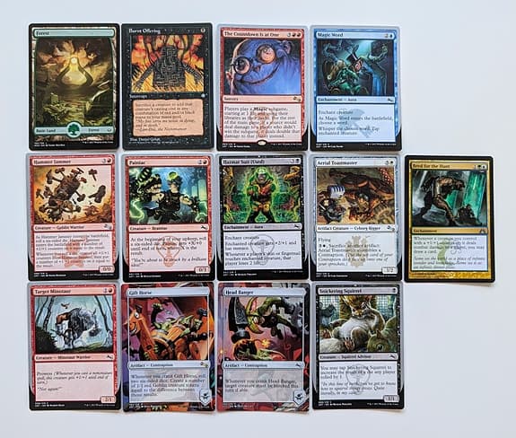 Magic the Gathering Kortpaket + nya card sleeves - Nya Fodral & Samlarkort