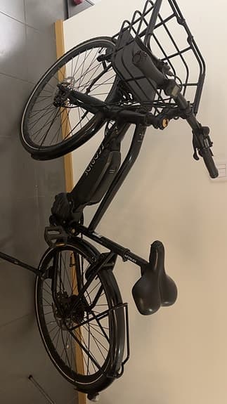 Crescent elcykel unisex 28" ramstorlek L svart