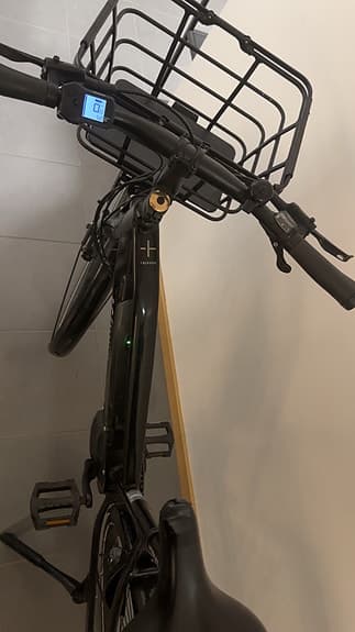 Crescent elcykel unisex 28" ramstorlek L svart